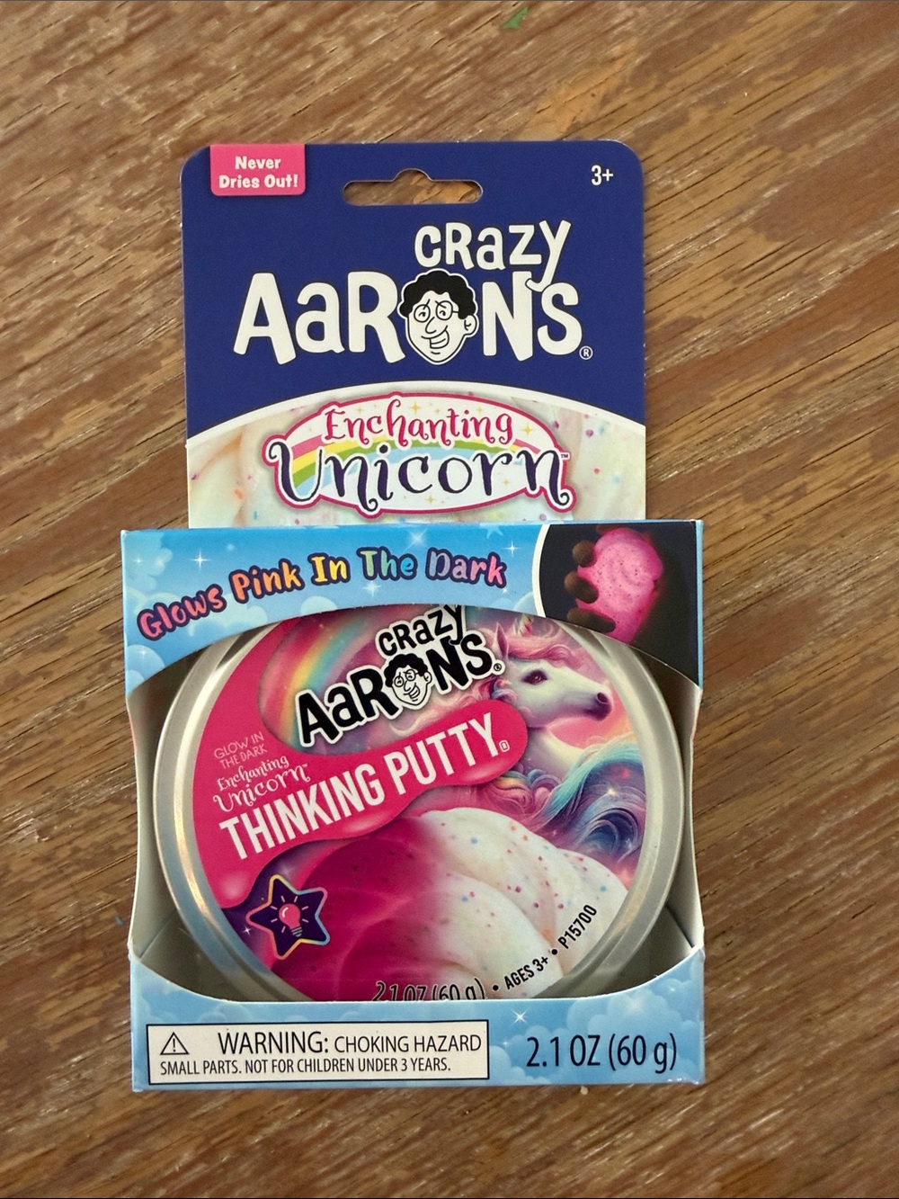 Crazy Aaron’s Enchanting Unicorn Thinking Putty - Pink & White